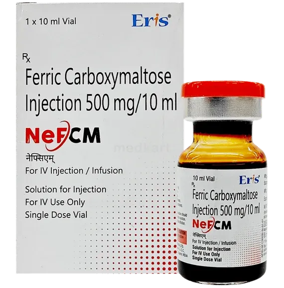 nefcm 500mg injection 10 ml